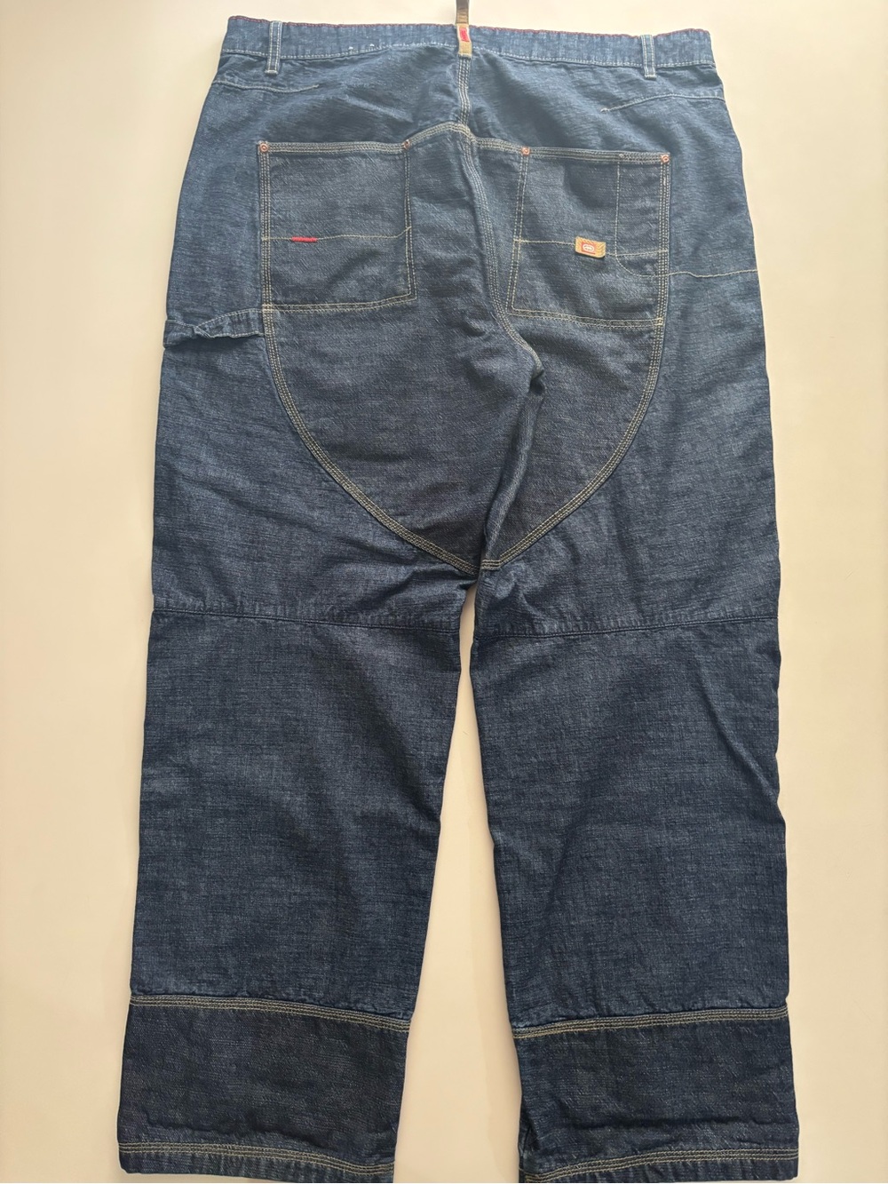Vintage Ecko unltd baggy carpenter stash pocket Y2K jeans mfg/hip-hop style